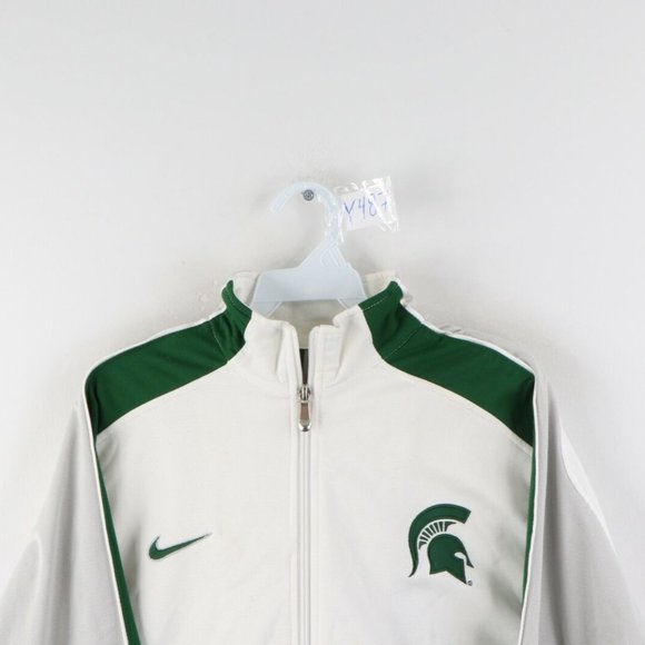 Vtg Nike Michigan State University Warm Up Jacket - Picture 2 of 9